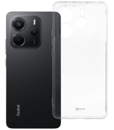 Skaidrus dėklas Xiaomi Redmi Note 14 5G telefonui "Roar All Day Colorfull Jelly"