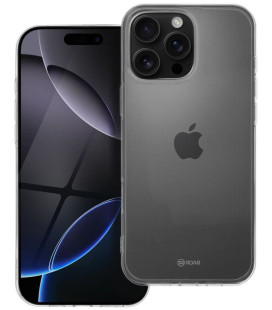 Skaidrus dėklas Apple iPhone 16 Pro Max telefonui "Roar All Day Colorfull Jelly"