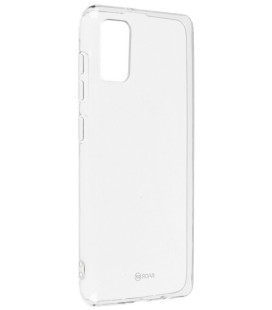 Skaidrus dėklas Samsung Galaxy A41 telefonui "Roar All Day Colorfull Jelly"