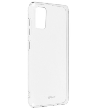 Skaidrus dėklas Samsung Galaxy A41 telefonui "Roar All Day Colorfull Jelly"