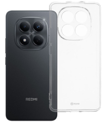 Skaidrus dėklas Xiaomi Redmi Note 15 5G telefonui "Roar All Day Colorfull Jelly"