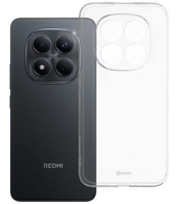 Skaidrus dėklas Xiaomi Redmi Note 15 Pro 5G telefonui "Roar All Day Colorfull Jelly"