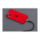 Juodas USB-A - Lightning 2.4A 12W 25cm laidas "Forcell F-Energy C257 Cafule"