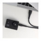 Juodas USB-A - MicroUSB QC3.0 2,4A 18W 100cm laidas "Forcell F-Energy C341 Silicone"