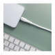 Baltas USB-C - USB-C QC4.0 PD 3A 60W 100cm laidas "Forcell F-Energy C344 Silicone"