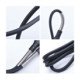 Juodas USB-C - USB-C QC4.0 PD 5A 100W 100cm laidas "Forcell F-Energy CB-04C Carbon"