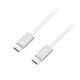 Baltas USB-C - USB-C QC4.0 PD 5A 240W 200cm laidas "Forcell F-Energy CBN1 Cafule Color"