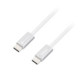 Baltas USB-C - USB-C QC4.0 PD 5A 100W 120cm laidas "Forcell F-Energy ACYH23 Cafule Color"