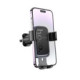 Juodas automobilinis telefono laikiklis " Hoco air vent H80 Gravity"