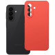 Raudonas (Peach) dėklas Samsung Galaxy A27 5G telefonui "Silicone Case"