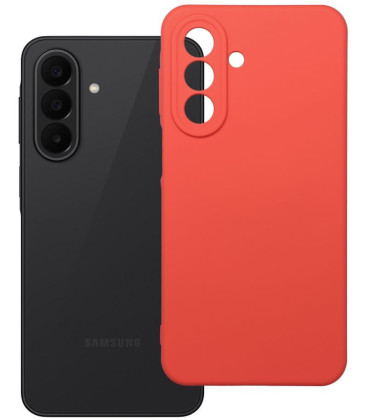 Raudonas (Peach) dėklas Samsung Galaxy A27 5G telefonui "Silicone Case"