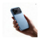 Šviesiai mėlynas dėklas Apple iPhone 17 Pro Max / 18 Pro Max telefonui "Silicone Case"