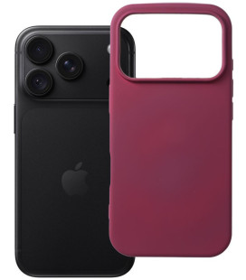 Bordo dėklas Apple iPhone 17 Pro / 18 Pro telefonui "Silicone Case"