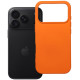 Oranžinis dėklas Apple iPhone 17 Pro / 18 Pro telefonui "Silicone Case"