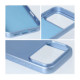 Šviesiai mėlynas dėklas Apple iPhone 17 Pro / 18 Pro telefonui "Silicone Case"