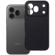 Juodas dėklas Honor 600 Pro telefonui "Silicone Case"