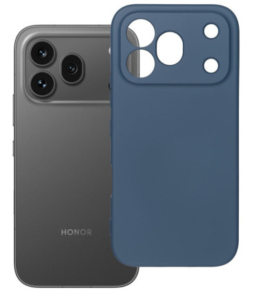Mėlynas dėklas Honor 600 Pro telefonui "Silicone Case"