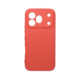 Raudonas (Peach) dėklas Honor 600 Pro telefonui "Silicone Case"
