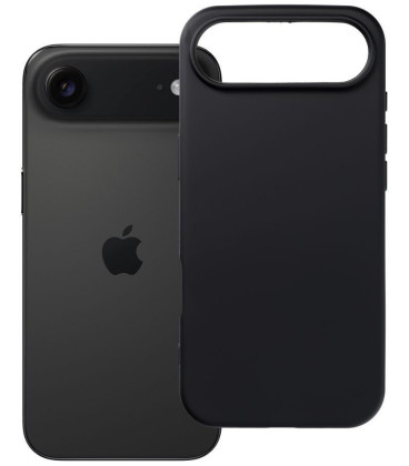 Juodas dėklas Apple iPhone Air telefonui "Silicone Case"