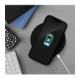 Juodas dėklas Apple iPhone Air telefonui "Silicone Case"