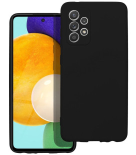 Juodas dėklas Samsung Galaxy A52 5G / A52 LTE ( 4G ) / A52s telefonui "Silicone Case"