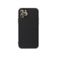 Juodas dėklas Samsung Galaxy A52 5G / A52 LTE ( 4G ) / A52s telefonui "Silicone Case"