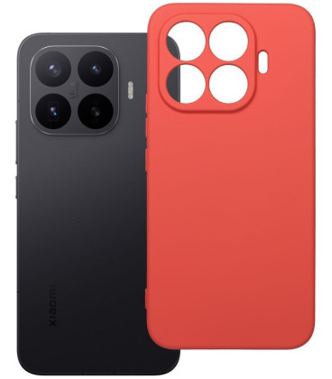 Raudonas (Peach) dėklas Xiaomi 17T Pro telefonui "Silicone Case"