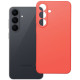 Raudonas (Peach) dėklas Samsung Galaxy S25 FE / S26 FE telefonui "Silicone Case"