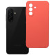Raudonas (Peach) dėklas Samsung Galaxy A26 5G telefonui "Silicone Case"
