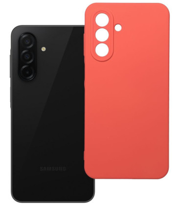 Raudonas (Peach) dėklas Samsung Galaxy A26 5G telefonui "Silicone Case"