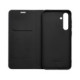 Juodas (Carbon) atverčiamas dėklas Samsung Galaxy S26 FE telefonui "Luna Book"
