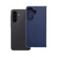 Mėlynas (Carbon) atverčiamas dėklas Samsung Galaxy A37 5G telefonui "Luna Book"