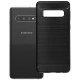 Juodas dėklas Samsung Galaxy S10 telefonui "Carbon 2.0"