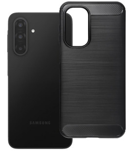 Juodas dėklas Samsung Galaxy A17 / A18 telefonui "Carbon 2.0"
