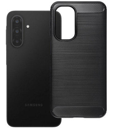 Juodas dėklas Samsung Galaxy A17 / A18 telefonui "Carbon 2.0"