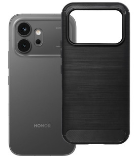 Juodas dėklas Honor 600 telefonui "Carbon 2.0"