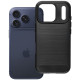 Juodas dėklas Apple iPhone 17 Pro / 18 Pro telefonui "Carbon 2.0"