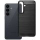 Juodas dėklas Samsung Galaxy S25 FE / S26 FE telefonui "Carbon 2.0"