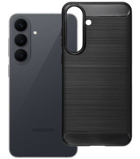 Juodas dėklas Samsung Galaxy S25 FE / S26 FE telefonui "Carbon 2.0"