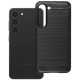 Juodas dėklas Samsung Galaxy S23 telefonui "Carbon 2.0"
