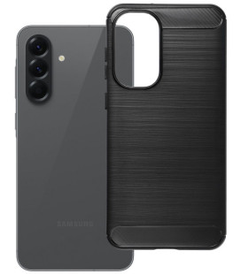 Juodas dėklas Samsung Galaxy A56 5G telefonui "Carbon 2.0"