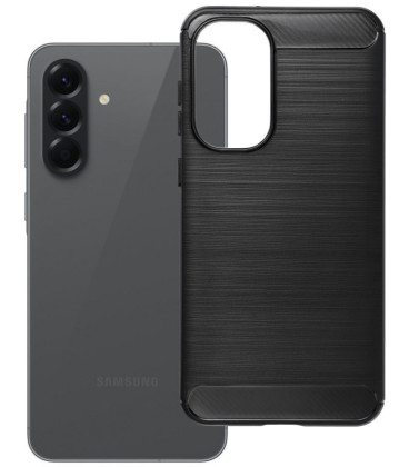 Juodas dėklas Samsung Galaxy A56 5G telefonui "Carbon 2.0"