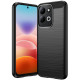 Juodas dėklas Xiaomi Redmi Note 17 4G / 5G telefonui "Carbon 2.0"