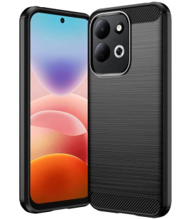 Juodas dėklas Xiaomi Redmi Note 17 4G / 5G telefonui "Carbon 2.0"