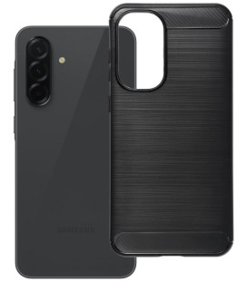 Juodas dėklas Samsung Galaxy A36 5G telefonui "Carbon 2.0"