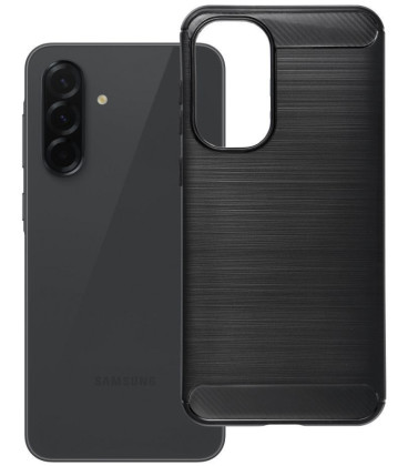 Juodas dėklas Samsung Galaxy A36 5G telefonui "Carbon 2.0"
