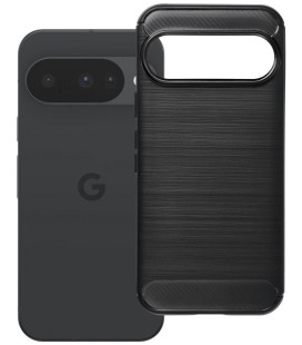 Juodas dėklas Google Pixel 10 / 10 Pro telefonui "Carbon 2.0"