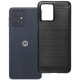 Juodas dėklas Motorola G54 telefonui "Carbon 2.0"