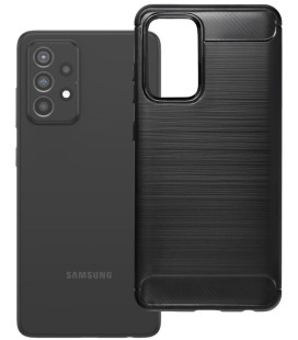 Juodas dėklas Samsung Galaxy A52 5G / A52 LTE (4G) / A52S telefonui "Carbon 2.0"