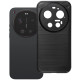 Juodas dėklas Xiaomi 17 Ultra telefonui "Carbon 2.0"